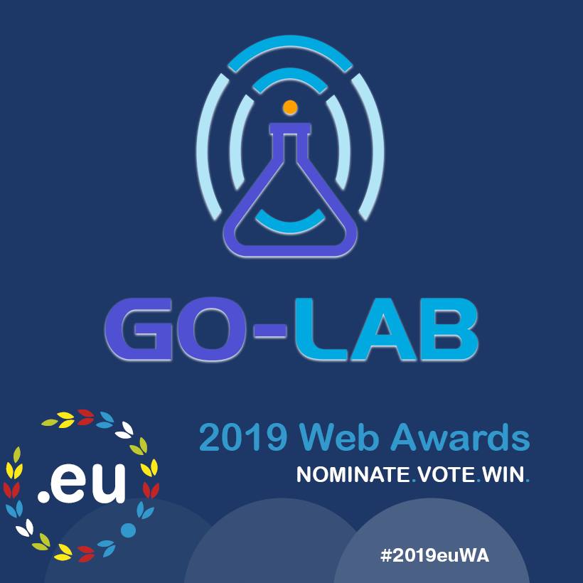 Golabz nominated to .eu Web Award